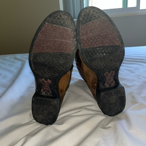 Classic Brown Leather Cowboy Boots - Picture 7 of 7